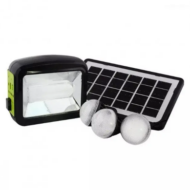Многофункциональный фонарь Cclamp CL-01 LED с солнечной панелью, 3 лампочки, повербанк 006011 фото