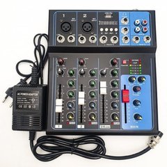 Аудіо мікшер Mixer MG-04BT spar-5678 фото
