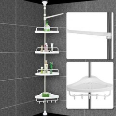 Кутова полиця для ванної кімнати Aidesen ADS-188 Multi Corner Shelf металева 149646 фото