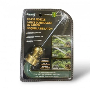 Насадка-распылитель воды Schmidt Brass Nozzle, насадка распылитель на шланг для полива JumpexPof-10563 фото