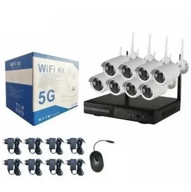 Вуличний варіант, реєстратор 8 камер відеоспостереження DVR UKC 6778 WiFi 8ch IP69 spar-552423412 фото