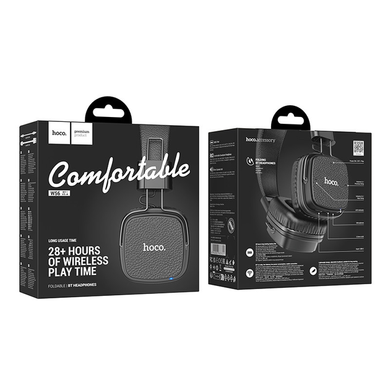 Наушники Bluetooth Headphones &mdash; Hoco W56 &mdash; Black Kmt5Pof-000080113 фото