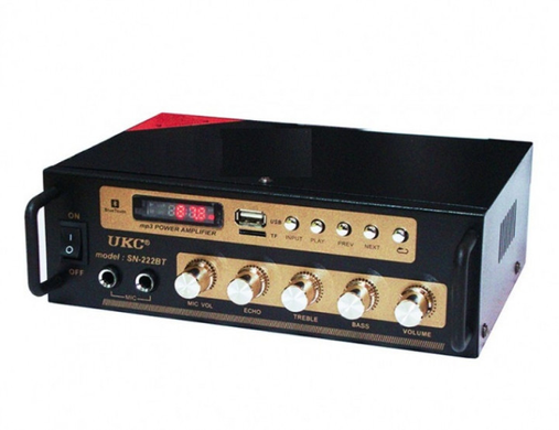 Усилитель AMP SN 222 BT 2CH SpartakPof-4841 фото