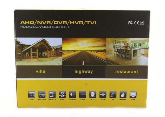 DVR регистратор 8 канальный CAD 1208 AHD 8 cam spar-3266 фото