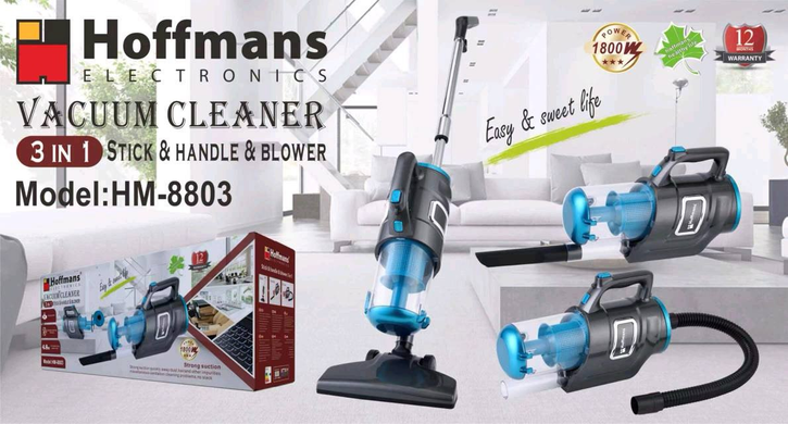 Вакуумный пылесос 3в1 Hoffmans 1800W HM-8803 MagnitoptPof-11210 фото