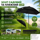 Зонт садовый и пляжный 2.2M / Зонт с наклоном для рыбалки и пляжа OptDropPof-2055644 фото 4