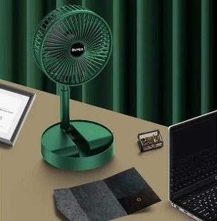 Мини вентилятор Folding Fan маленький на батарейках с USB DEtopik-FF40 фото