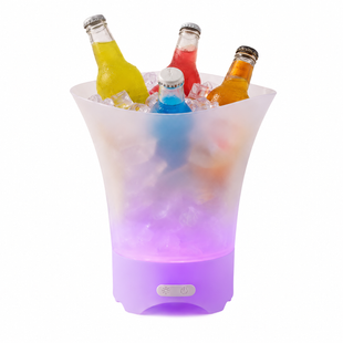 Светящееся ведро для льда 7л / Ведро с Bluetooth и подсветкой / Bucket Light OptDropPof-24433767/2 фото