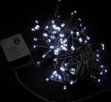 Новорічна Гірлянда на чорному дроті 200 Led, 10м / Мультик Gerl-637364 фото