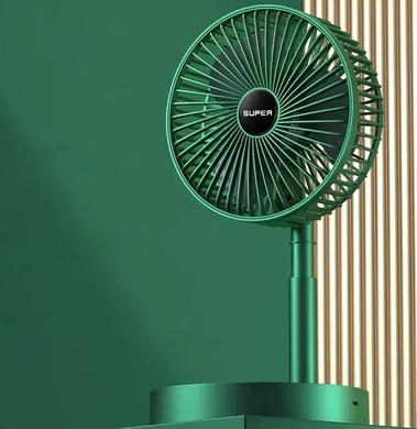 Міні вентилятор Folding Fan невеликий на батарейках з USB DEtopik-FF40 фото