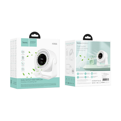 Портативный мини вентилятор Hoco HX66 Kmt5Pof-000081225 фото