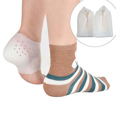 Силиконовые носочки для пяток Heel Anti-Crack Sets 143115 фото