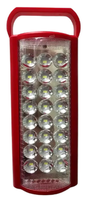 Фонарь переносной Almina/Fujita 2606L светодиодный с повербанком 24 LED, ЗУ 220V, USB-зарядное устройство KontPoof-Almina фото