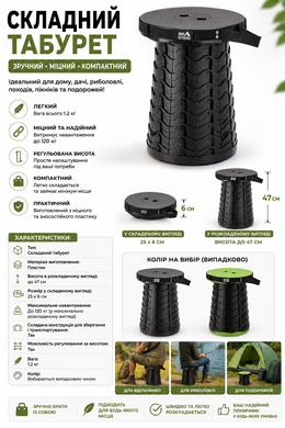 Стілець розкладний Skif Outdoor Tower 25 х 45 см LambixPof-ST646 фото