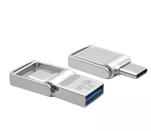 Флешка USB Flash Drive 128GB Veron 3.0 USB -Type C Metal seies 104 Kmt5Pof-000078863 фото