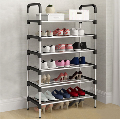 Полиця для взуття на 6 ярусів Shoe rack XL-855 AndoptPof-3167 фото
