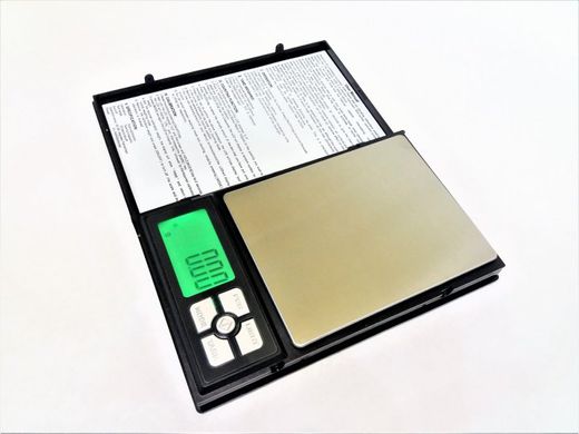 Весы ювелирные электронные Notebook 1108 до 500gr/0.01g в виде книжки.