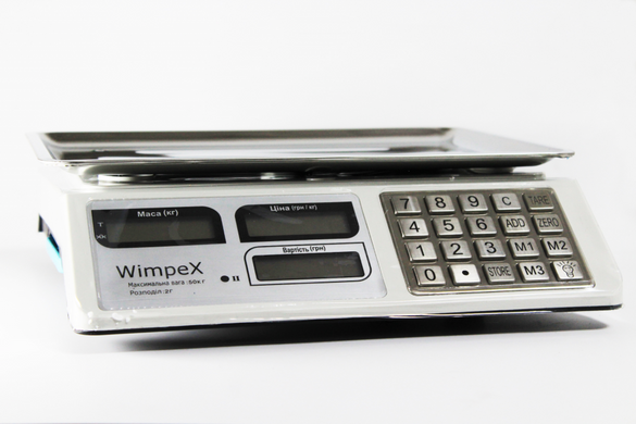 Весы торговые электронные Wimpex WX-5004 до 50 кг WimpexPof-WX5004 фото