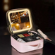 Дорожная косметичка-чемодан с LED зеркалом pink DomtePof-288 Pink фото 3