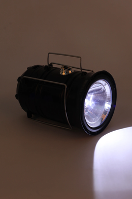 Кемпинговый LED фонарь, Черный MH-5800T с USB аккумуляторный с солнечной панелью MH-5800T wimpEx-sh-5800t фото