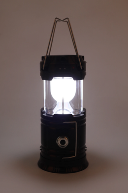 Кемпинговый LED фонарь, Черный MH-5800T с USB аккумуляторный с солнечной панелью MH-5800T wimpEx-sh-5800t фото