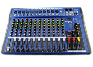 Аудио микшер Mixer 12USB CT12 12 канальный spar-5682 фото