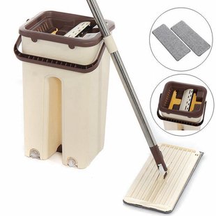 Комплект для прибирання Тріумф Pro Flat Mop Self Wash Сleaner 360 145291 фото