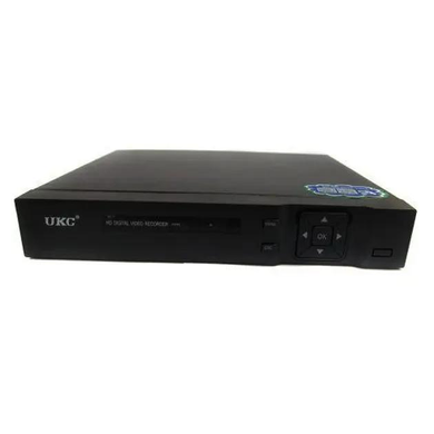 DVR регистратор BNC/V-OUT 4 канальный UKC CAD 1204 AHD 4 cam черный OptDropPof-sp3265 фото