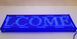 Світлодіодна вивіска 100*23 см синя вулична | LED табло для реклами spar-5245 фото 4