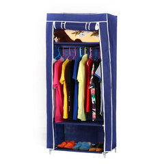 Складна каркасна тканинна шафа Storage Wardrobe 8870 Синій Розпродаж Uts-5524 model-8870 фото