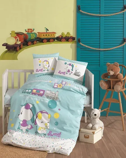 Baby sweet постельное белье в кроватке. Ронфорс. Belizza Турция SultanPof№644-2187 фото