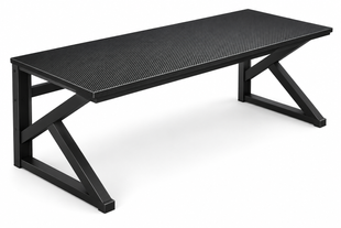 Комп'ютерний стіл Dash S12 Black 140&times;60&times;72,5 см MeladPof-17916 фото