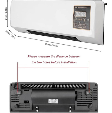 Кондиционер 2 в 1, обогрев и охлождение 2000W Venera7kmPof-VEN-1346 фото