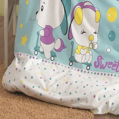Baby sweet постельное белье в кроватке. Ронфорс. Belizza Турция SultanPof№644-2187 фото