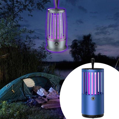 Лампа-пастка для комарів Побутова із зарядкою від Usb 1001 MOSQUITO LAMP, портативна KarlPof-1001 MOSQUITO LAMP фото