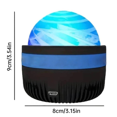 Ночник-проектор звездного неба RGB и пульт ДУ, от USB, AT-0 / Светодиодная лампа OptDropPof-AZ-1151 фото