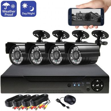 Система видеонаблюдения CCTV на 4 камеры Vener-33 фото