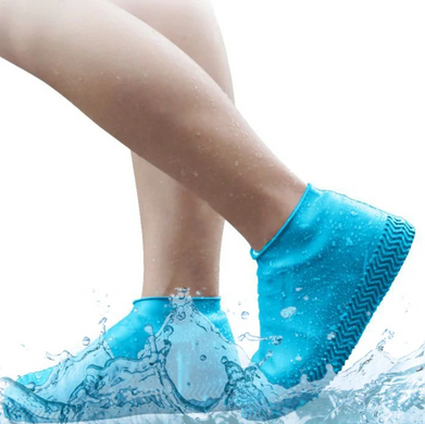 Бахилы силиконовые на обувь от воды и грязи (размер M) Raff-01454 фото