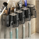 Держатель для зубной щетки 4 чашки Storage Shelf AND-76-10-45PCS AndoptPof-76-10-45 фото 1