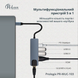 Hub для Макбука и смартфонов Type C to HDTV 5в1 DtopePof-HUB4K фото 4