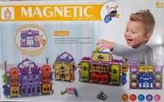 Конструктор магнитный детский Magic Magnetic Замок 113 деталей