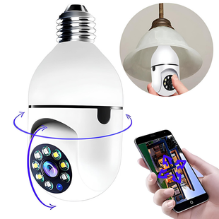 Бездротова IP-камера в плафон 4 mp ICEE E-smarter E27 Full-HD AND R10I AndoptPof-2421 фото