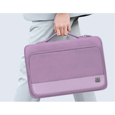 Сумка 14'' WiWU Cozy Classic Cas Чорна, Сіра, Феолетова Kmt5Pof-000081384 фото