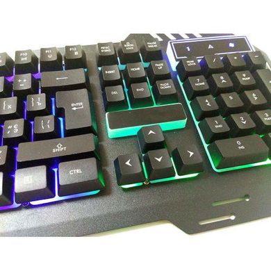 Провідна комп'ютерна клавіатура GK-900 KW 900 з підсвічуванням Black spar-4400 фото