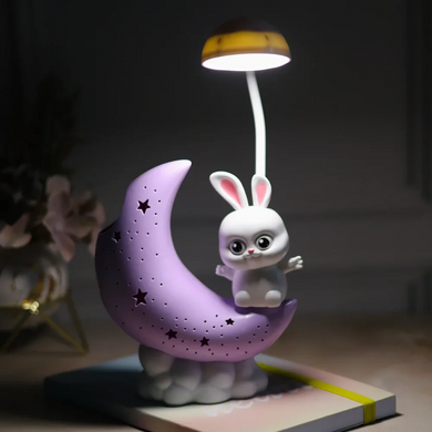 Світлодіодна настільна лампа, органайзер для ручок Moon dtope-SNL60 фото