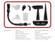 Отпариватель ручной проводной для уборки 2200Вт 4,2бар Steam Cleaner BITEK BT-4740 EuromaxPof-6452 фото 2