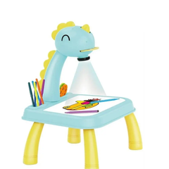 Детский стол для рисования UKC с подсветкой и проекцией рисунков Голубой grant-10 фото