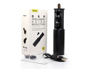 Гарнітура Double з кейсом Bluetooth TWS19 EUROmaX-8982 фото