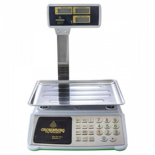 Весы со счётчиком цены Crownberg CB-5008 до 50 кг WimpexPof-CB-5008 фото