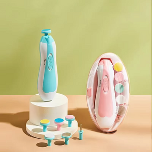 Детский триммер для ногтей, электрический полировщик для ногтей NAIL TRIMMER XL-667 AndoptPof-2842 фото